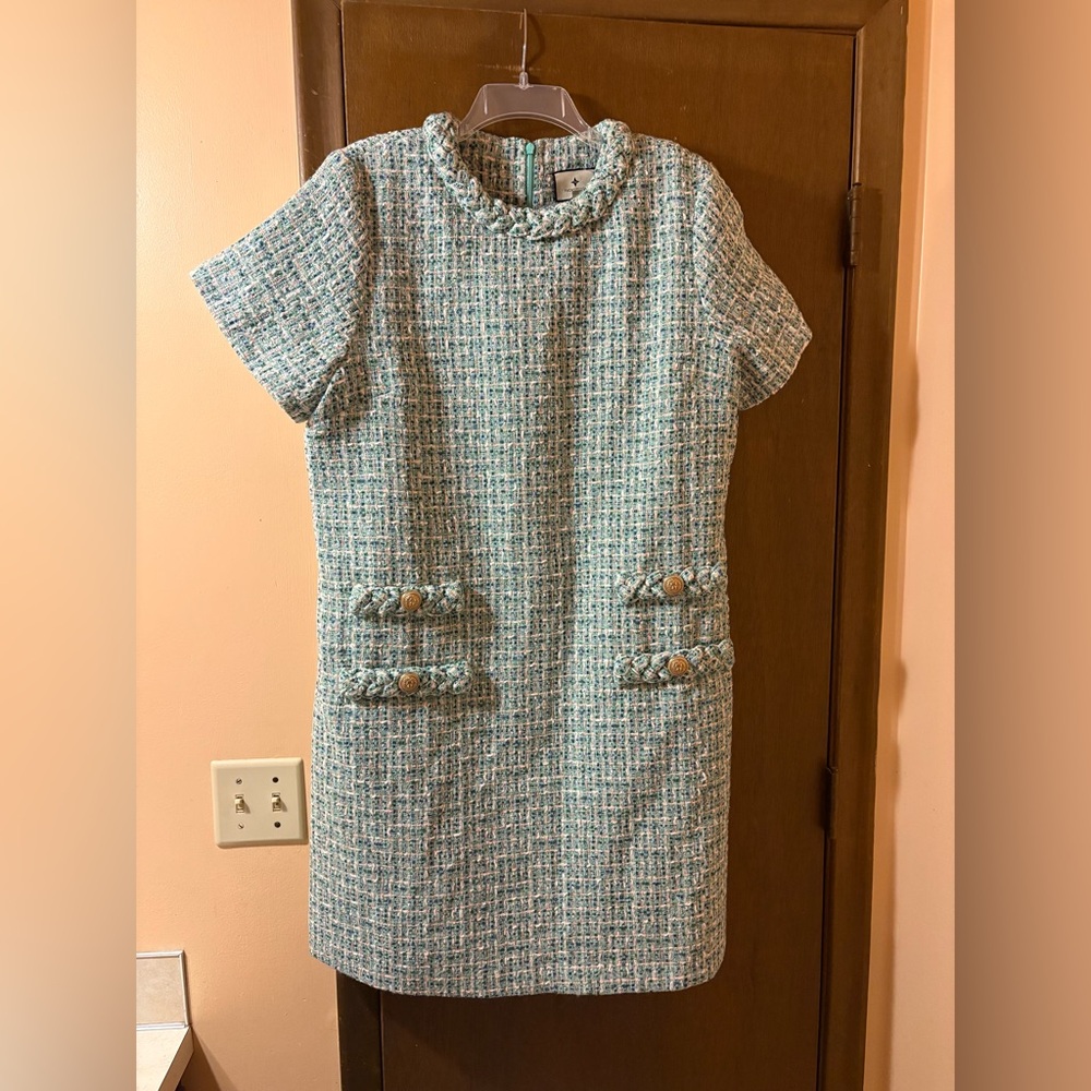 Tuckernuck Sea Glass Tweed Jackie Dress - Picture 4 of 12